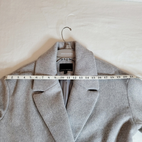 Banana Republic Oversized Wool Coat M-L NWOT - Picture 3 of 10